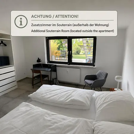 Modern Oasis Of Peace With Garden, Public Transport Apartment Düsseldorf
